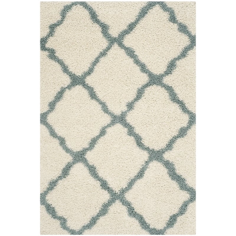 Safavieh Dallas Shag Ivory Shag Rug - 6' x 9'