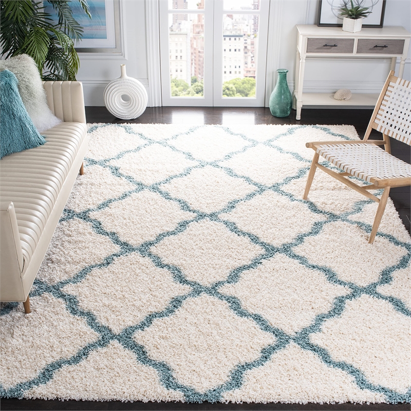 Safavieh Dallas Shag Ivory Shag Rug - 8'6