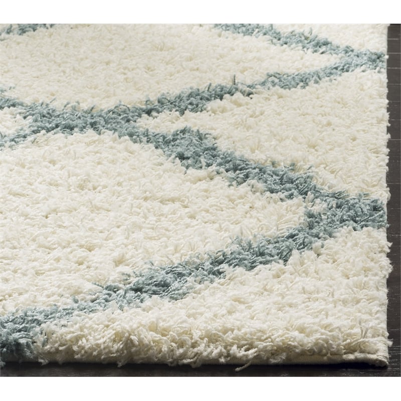 Safavieh Dallas Shag Ivory Shag Rug - 8'6