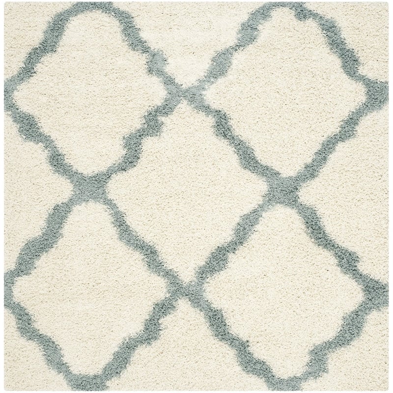 Safavieh Dallas Shag Ivory Shag Rug - Square 6'