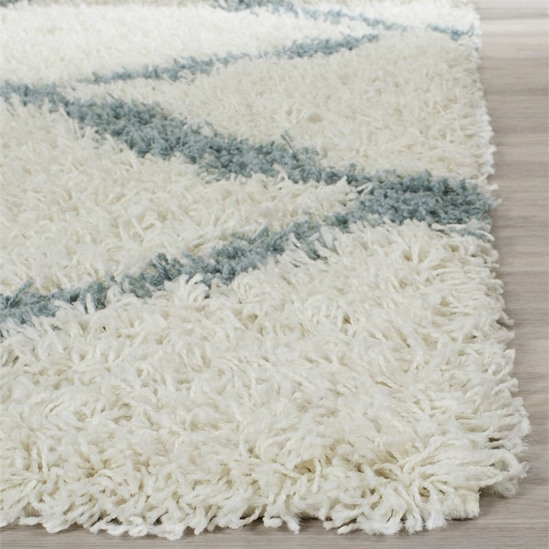 Safavieh Dallas Shag Ivory Shag Rug - Square 6'