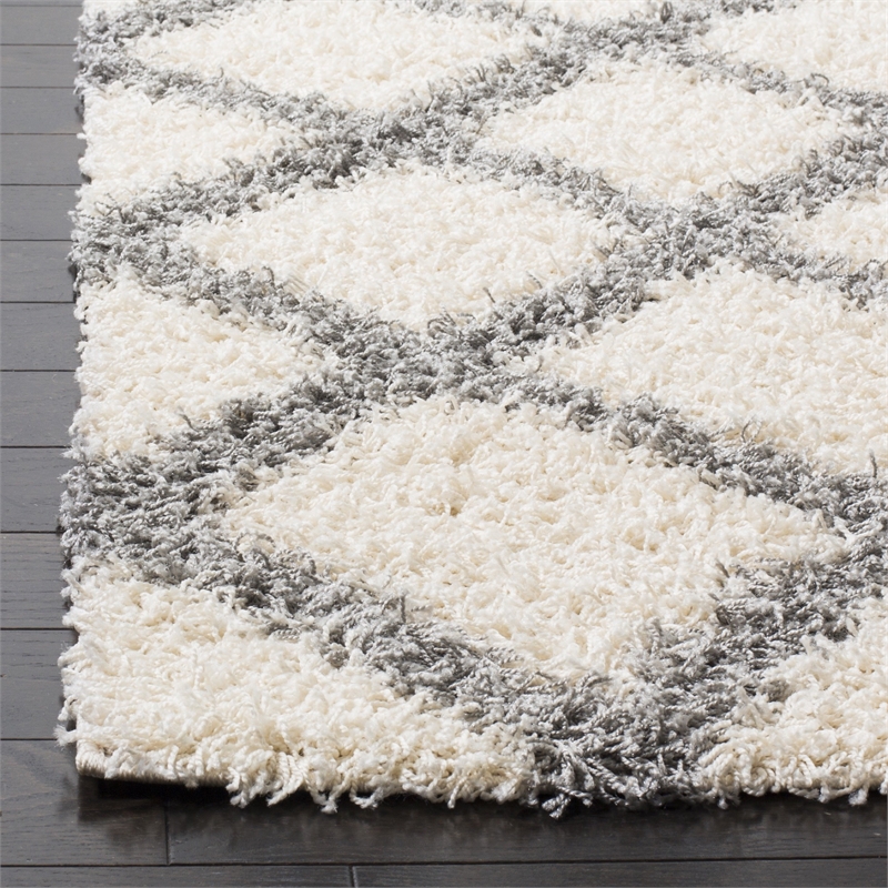 Safavieh Dallas Shag Ivory Shag Rug - 5'1