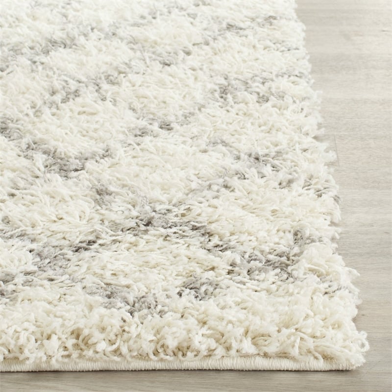 Safavieh Dallas Shag Ivory Shag Rug - 8' x 10'