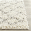 Safavieh Dallas Shag Ivory Shag Rug - 8' x 10'