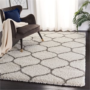 Safavieh Hudson Shag Ivory Shag Rug - 5'1&quot x 7'6&quot