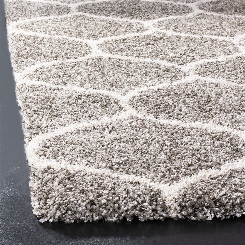 Safavieh Hudson Shag Grey Shag Rug - 4' x 6'