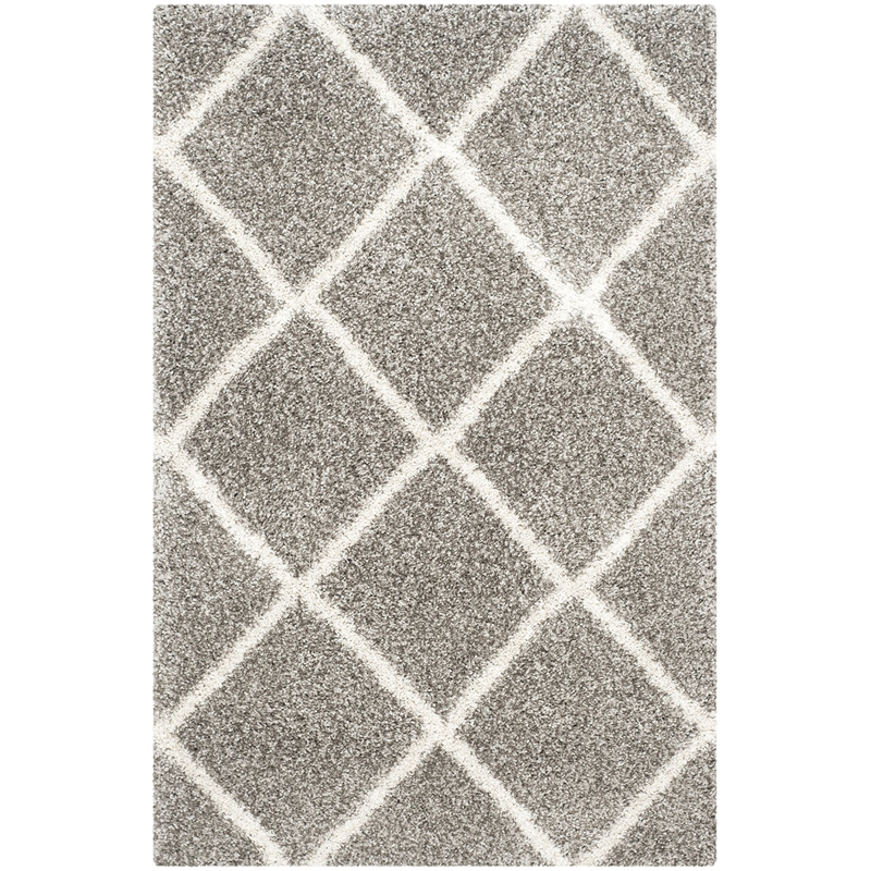 Safavieh Hudson Shag Grey Shag Rug - 4' x 6'