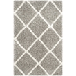 Safavieh Hudson Shag Grey Shag Rug - 4' x 6'