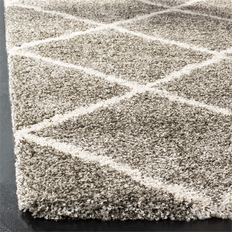 Safavieh Hudson Shag Grey Shag Rug - 4' x 6'