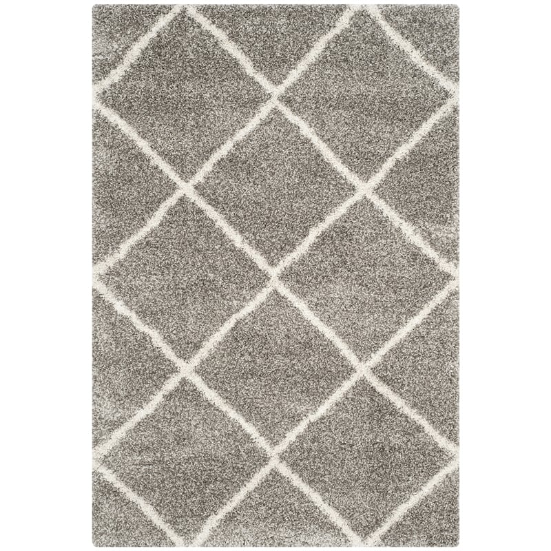 Safavieh Hudson Shag Grey Shag Rug - 5'1