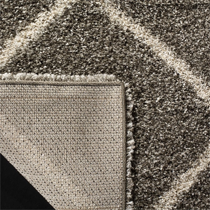 Safavieh Hudson Shag Grey Shag Rug - 5'1