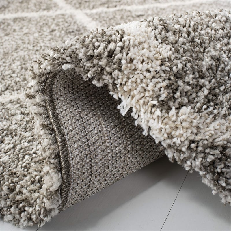Safavieh Hudson Shag Grey Shag Rug - 9' x 12'