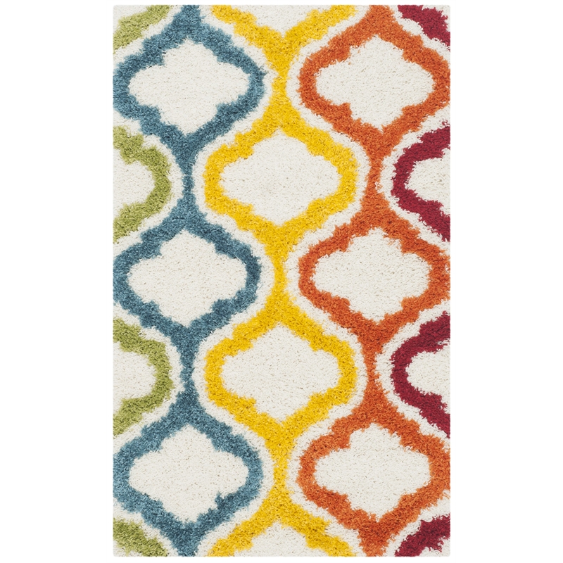 Safavieh Shag Ivory Shag Rug - 3' x 5'