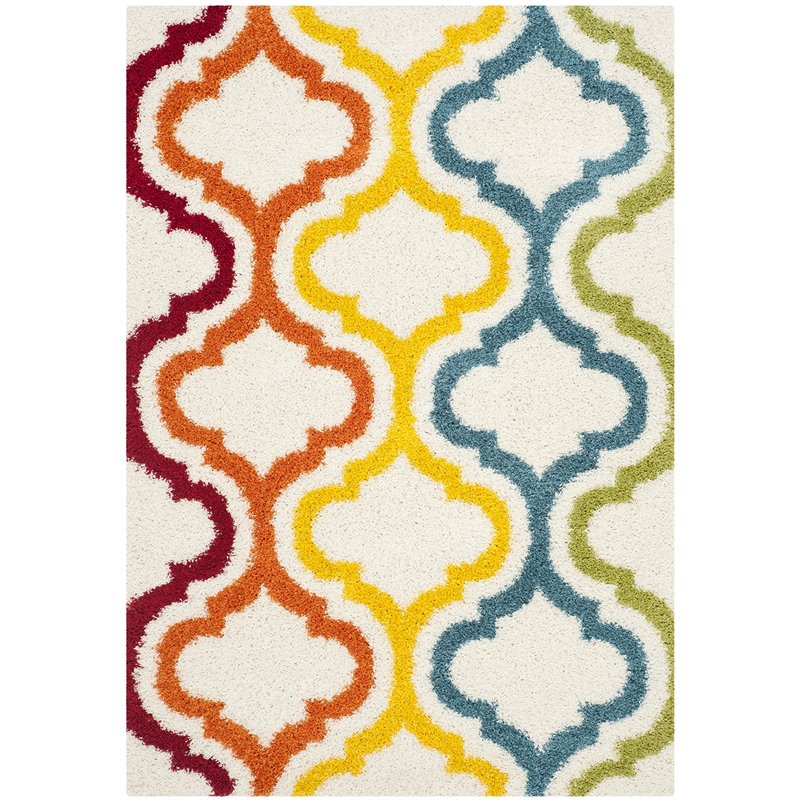 Safavieh Shag Ivory Shag Rug - 5'3
