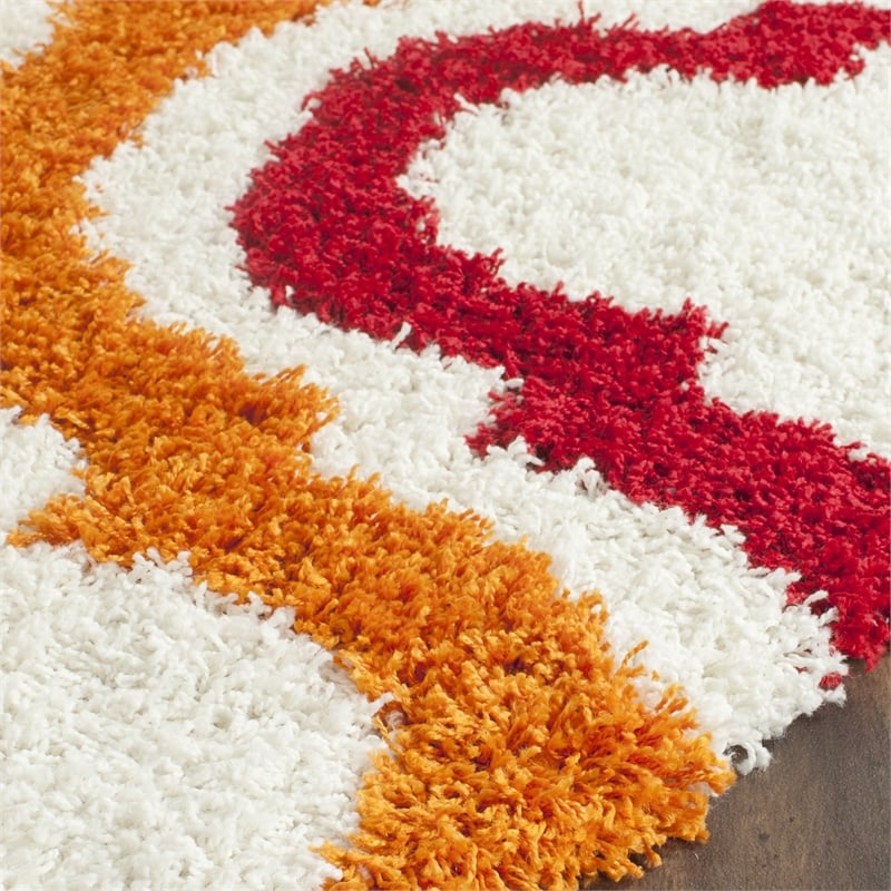 Safavieh Shag Ivory Shag Rug - Round 6'7