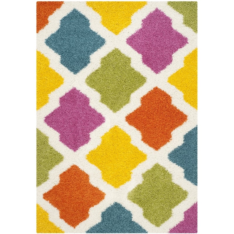 Safavieh Shag Ivory Shag Rug - 8' x 10'
