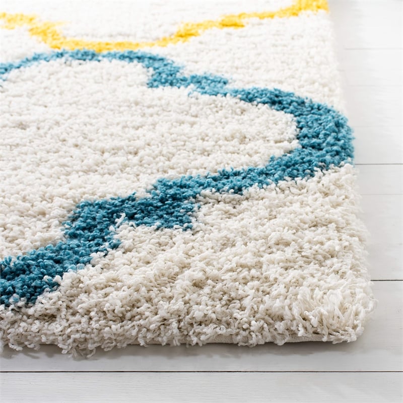 Safavieh Shag Ivory Shag Rug - 4' x 6'