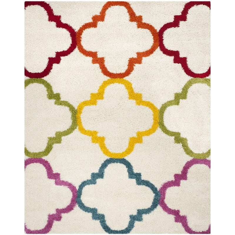Safavieh Shag Ivory Shag Rug - 8' x 10'