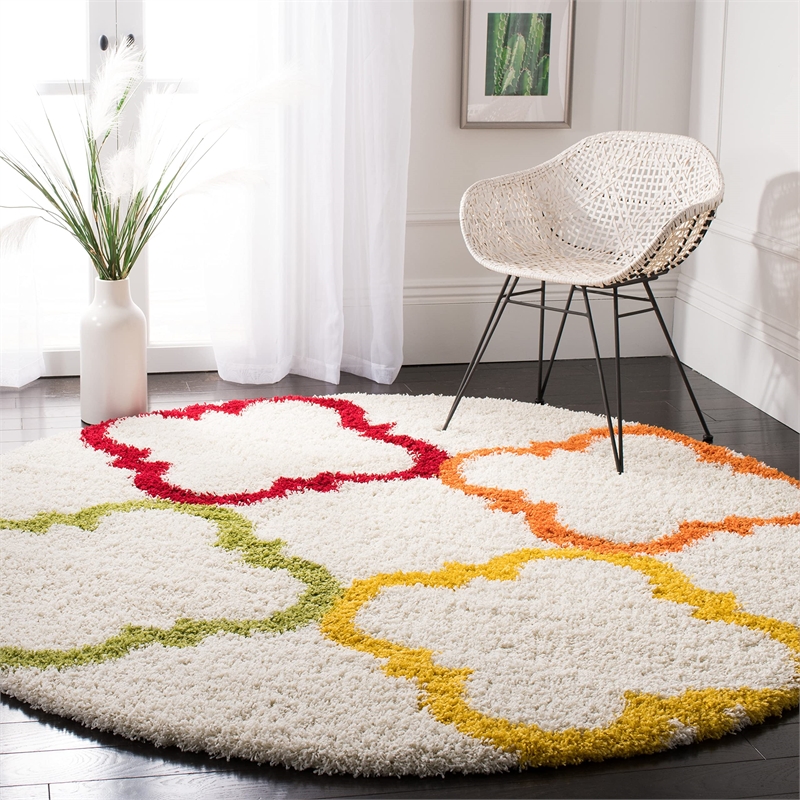 Safavieh Shag Ivory Shag Rug - 8'6