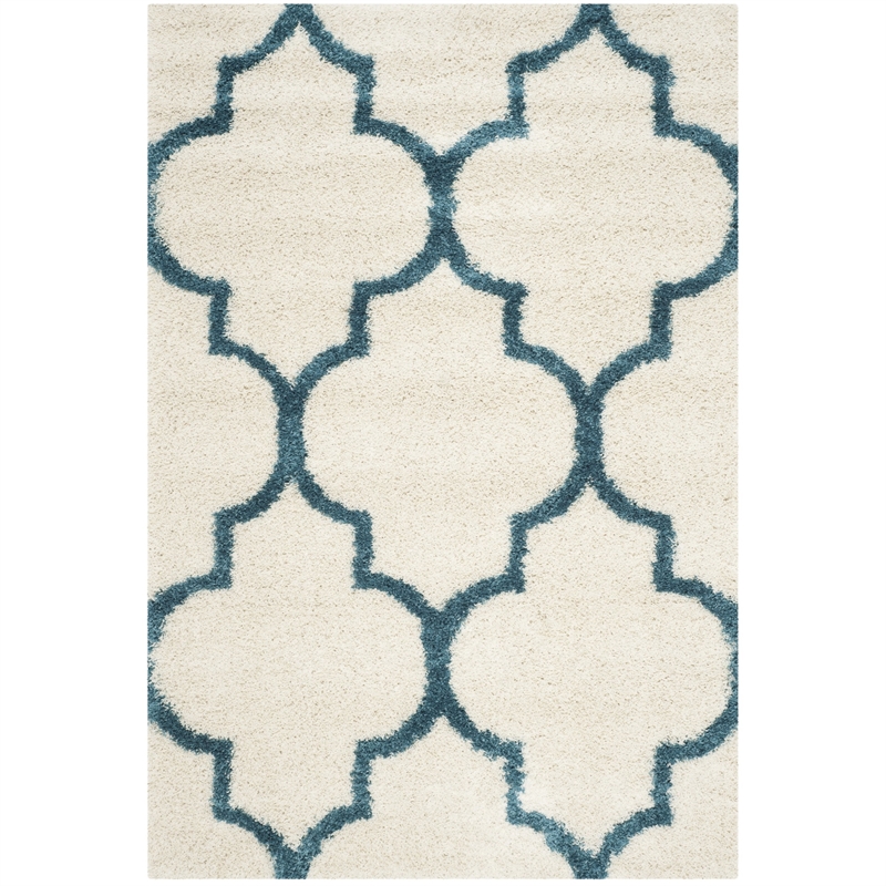 Safavieh Shag Ivory Shag Rug - 4' x 6'