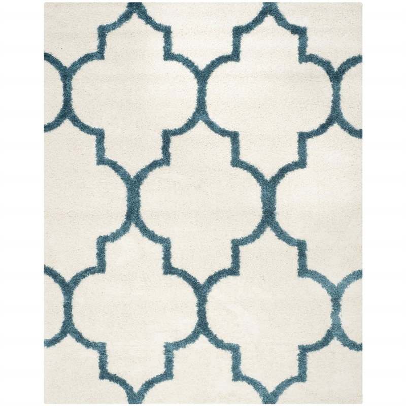 Safavieh Shag Ivory Shag Rug - 8' x 10'
