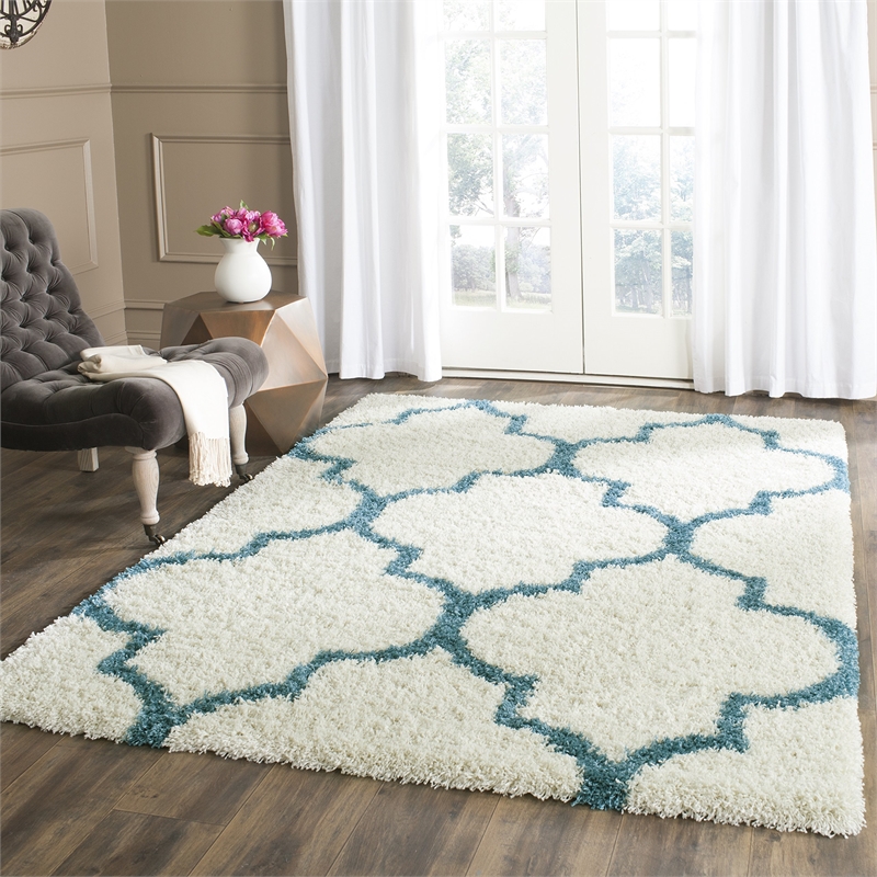 Safavieh Shag Ivory Shag Rug - Square 6'7