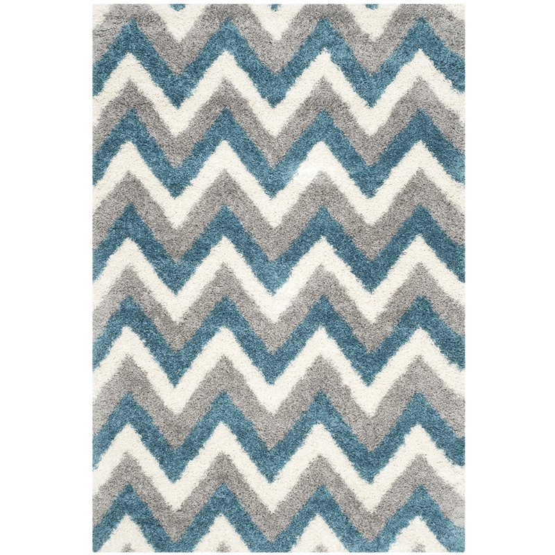 Safavieh Shag Ivory Shag Rug - 5'3