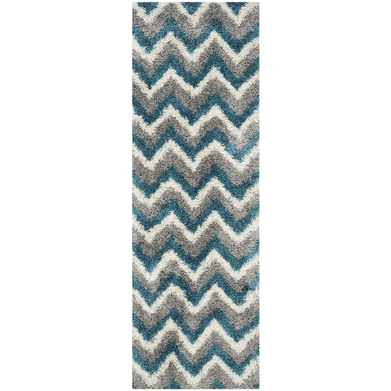 Safavieh Shag Ivory Shag Rug - Round 6'7