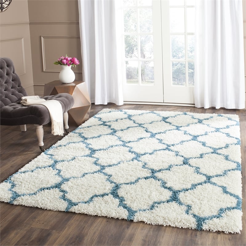 Safavieh Shag Ivory Shag Rug - 5' x 8'