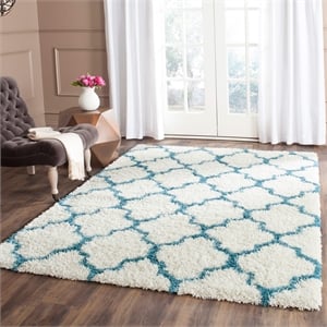 Safavieh Shag Ivory Shag Rug - 8'6&quot x 12'