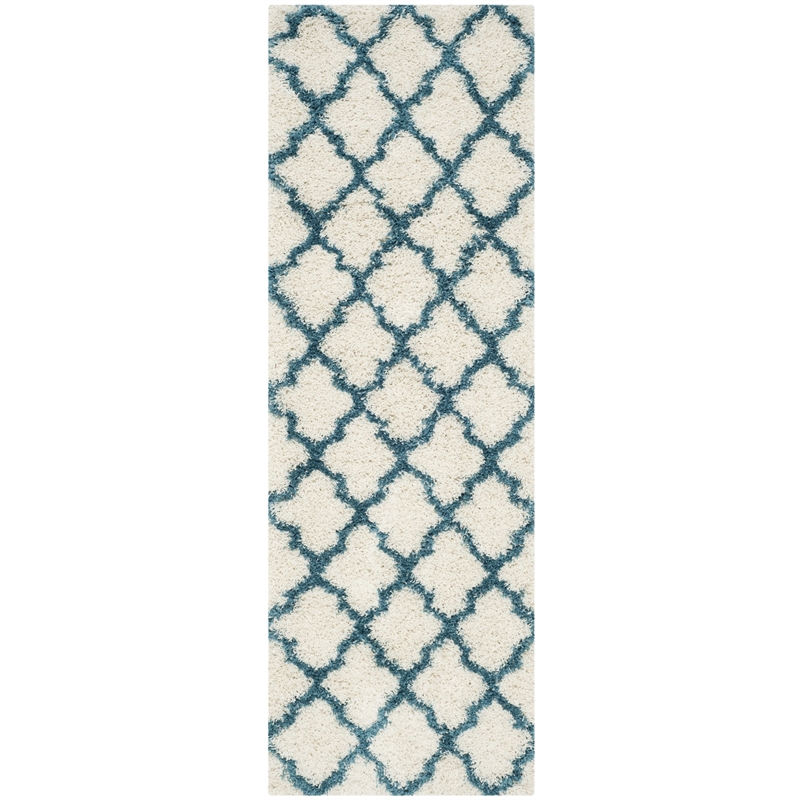 Safavieh Shag Ivory Shag Rug - Runner 2'3