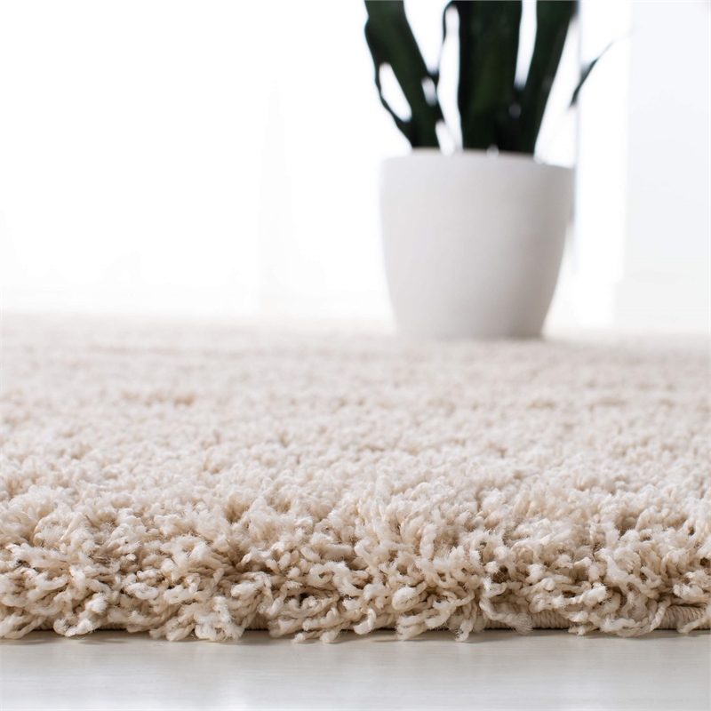 Safavieh Laguna Shag Ivory Shag Rug - 8' x 10'