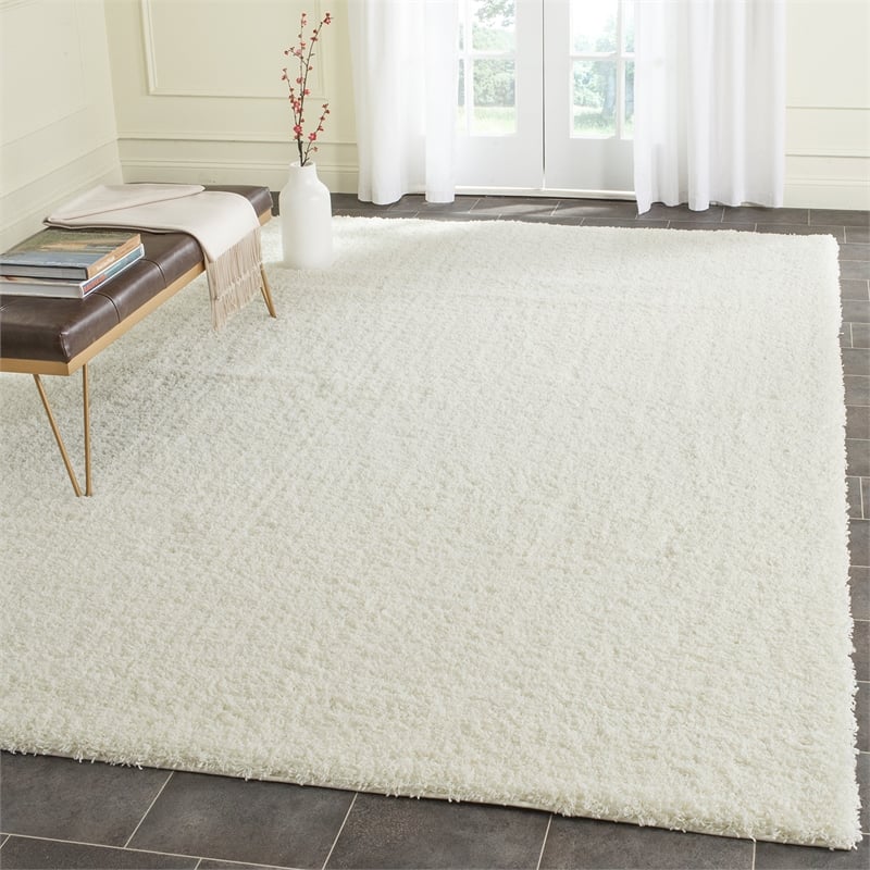 Safavieh Laguna Shag Ivory Shag Rug - 8'6