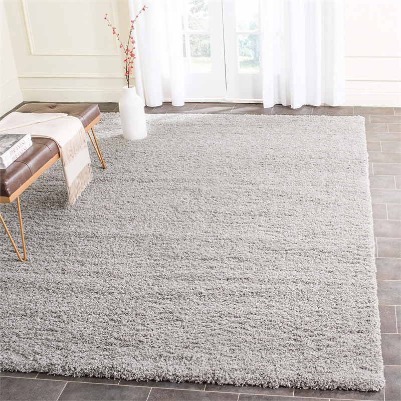 Safavieh Laguna Shag Silver Shag Rug - 5'3