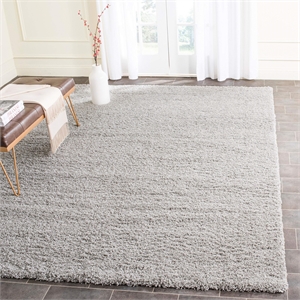 Safavieh Laguna Shag Silver Shag Rug - 5'3&quot x 7'6&quot
