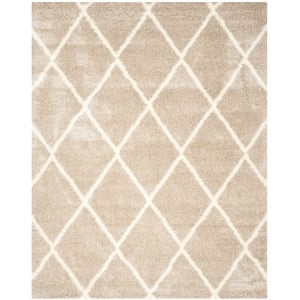 Safavieh Montreal Shag Beige Shag Rug - 10' x 14'