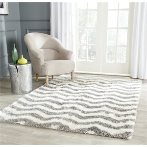 Safavieh Montreal Shag Ivory Shag Rug - 5'3&quot x 7'6&quot