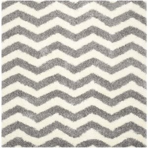 Safavieh Montreal Shag Ivory Shag Rug - Square 6'7&quot