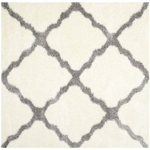 Safavieh Montreal Shag Ivory Shag Rug - Square 6'7&quot