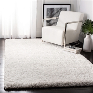 Safavieh Super Shag Ivory Shag Rug - 3' x 5'