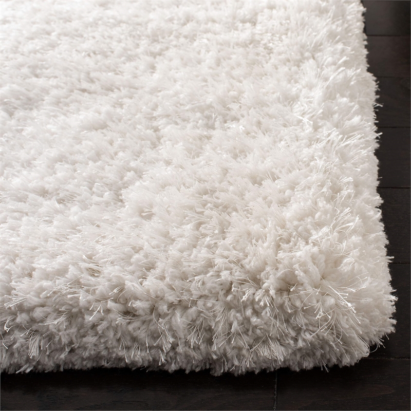Safavieh Super Shag Ivory Shag Rug - 3' x 5'