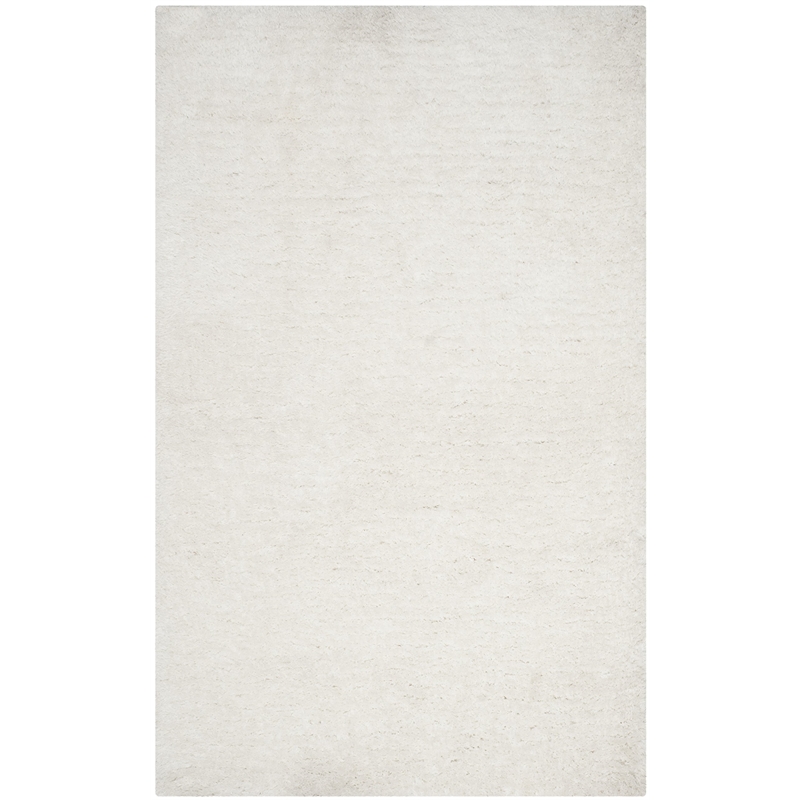 Safavieh Super Shag Ivory Shag Rug - 5' x 8'