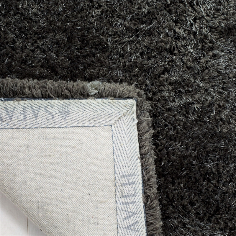 Safavieh Super Shag Dark Grey Shag Rug - 3' x 5'