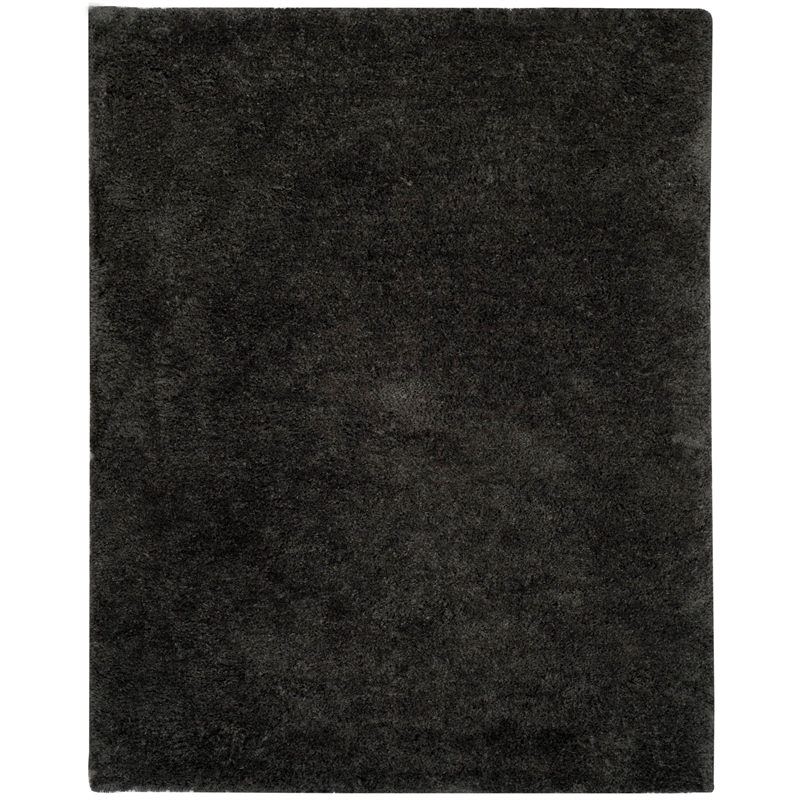 Safavieh Super Shag Dark Grey Shag Rug - 8' x 10'
