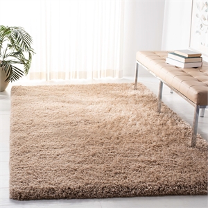 Safavieh Super Shag Beige Shag Rug - 3' x 5'