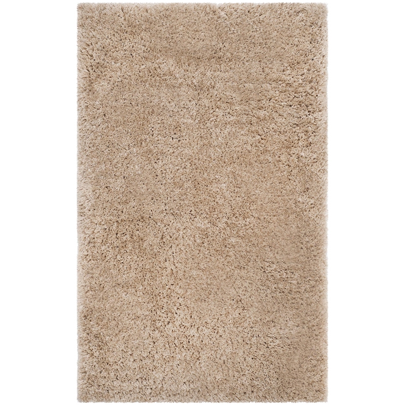 Safavieh Super Shag Beige Shag Rug - 3' x 5'