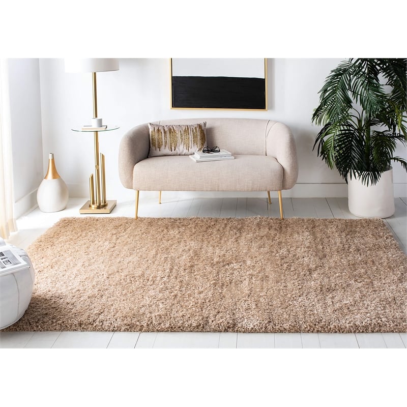 Safavieh Super Shag Beige Shag Rug - 4' x 6'