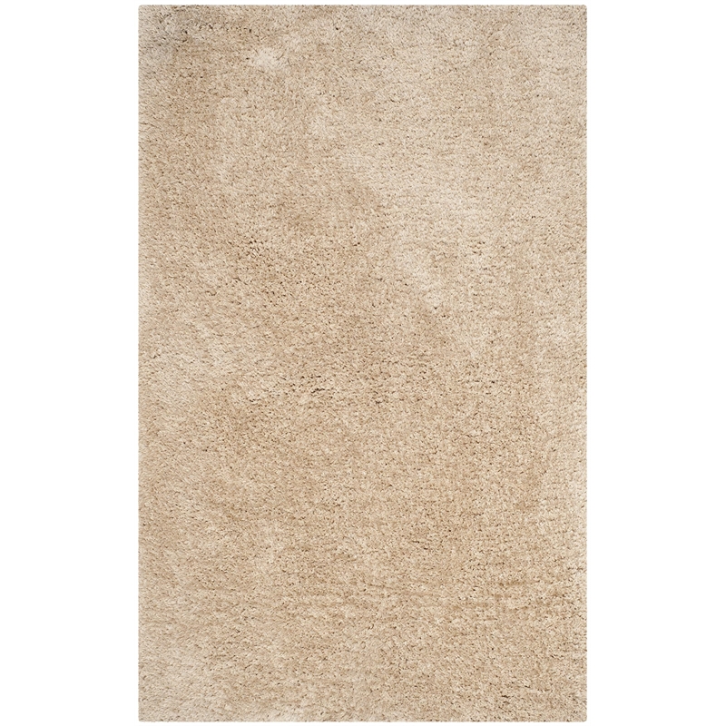 Safavieh Super Shag Beige Shag Rug - 5' x 8'