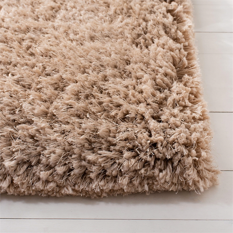 Safavieh Super Shag Beige Shag Rug - 5' x 8'