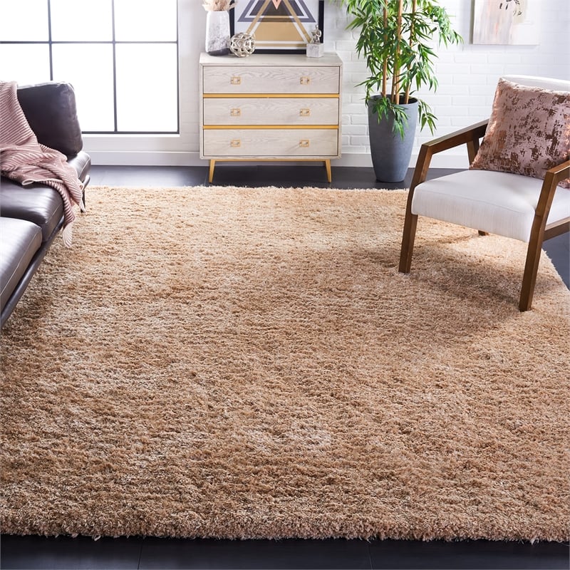 Safavieh Super Shag Beige Shag Rug - 8' x 10'